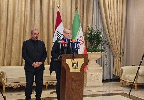 لاریجانی: حزب الله و جریان‌های مقاومت از رشد بسیار خوب فکر سیاسی برخوردارند و نیازمند قیم‌ نیستند؛ ایران هم کشوری نیست که با این بادها بلرزد / تحلیل‌ها پیرامون مداخله ایران در انتخابات عراق دقیق نیست؛ ایران دوست هر دو کشور عراق و لبنان است و هم‌فکری دارد، اما دستوری نمی‌دهد