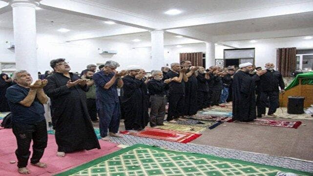 ارادت لارستانی‌ها به اباعبدالله الحسین (ع) با برپایی موکب + عکس