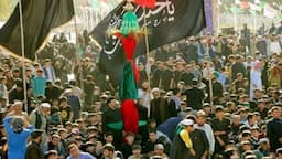عزاداری اربعین در قندهار + فیلم