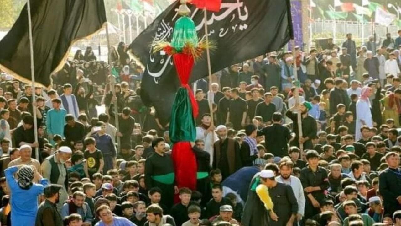 عزاداری اربعین در قندهار + فیلم