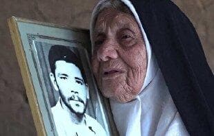مادر شهید محسن جاویدی آسمانی شد + فیلم