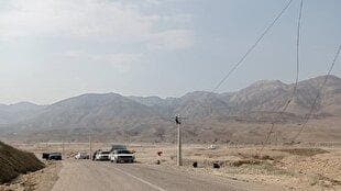 خسارت توفان و تندباد به شبکه برق بستک هرمزگان