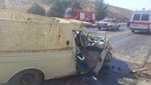 حادثه مرگبار در گردنه مروارید کامیاران