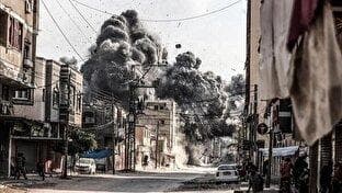 شهادت دختر بچه فلسطینی در حملات رژیم صهیونیستی + فیلم