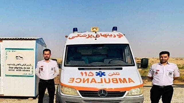 ثبت بیش از ۱۰۹ هزار خدمات درمانی در ایام اربعین توسط اورژانس آبادان