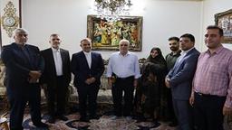 دیدار مسئولان بهارستان با دو تن از آزادگان در سالروز بازگشت آزادگان به میهن اسلامی