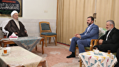 دیدار معاون وزیر امور خارجه با آیت الله مکارم شیرازی