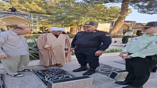 حضور "سردار سرتیپ پاسدار حاج بهرام نوروزی" به اتفاق هیئت رئیسه فرماندهی انتظامی شهرستان نیشابور،