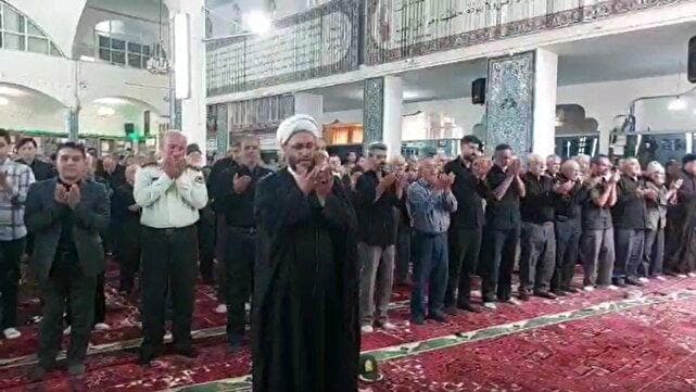 برگزاری نماز جمعه در شهرستان اهر + فیلم