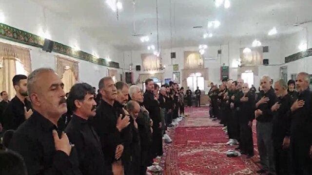 برگزاری عزاداری رحلت پیامبر در خوشه مهر