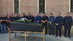 تشییع پیکر مادر شهید مسیحی هرمز باباخانی در ارومیه