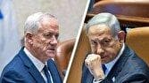 گانتس خواهان سرنگونی دولت نتانیاهو شد