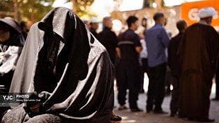 لحظه‌های عاشقی و ارادت؛ مردم لرستان در سوگ امام رضا (ع) + تصاویر