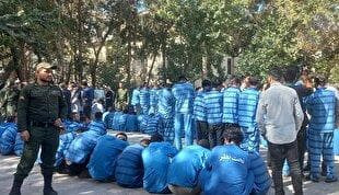کشف و دستگیری ۱۴۵ سارق حرفه‌ای و مال‌خر در تهران