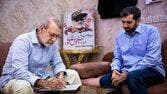 دیدار لاریجانی با خانواده شهیدان محرابی و شادمانی
