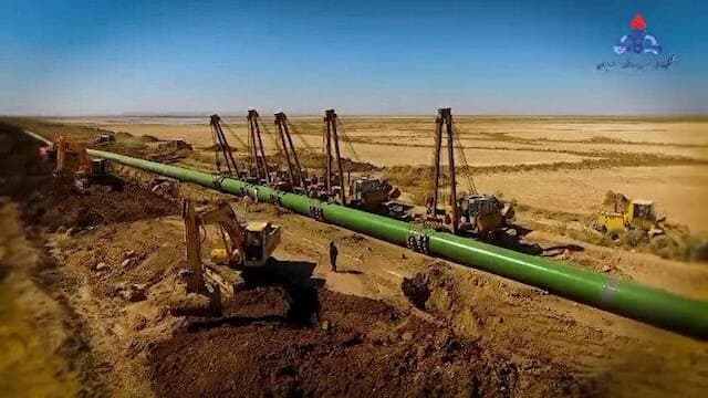 بهره برداری خط لوله انتقال فرآورده‌های نفتی بندرعباس، سیرجان و رفسنجان