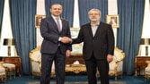 دیدار دبیر شورای امنیت ارمنستان با لاریجانی