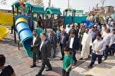 ۱۰۴۰ طرح عمرانی دهیاری های خوزستان افتتاح شد