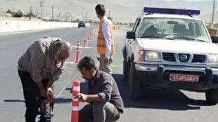 ایمن‌سازی بیش از ۵۰ نقطه حادثه‌خیز در محور‌های ورودی شهرکرد