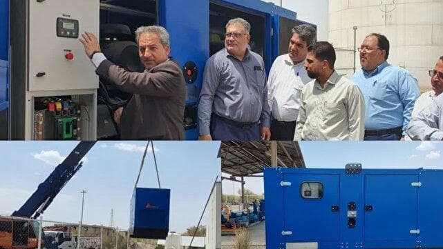 نصب دیزل‌ژنراتورهای پرتوان، گامی بلند در تامین برق پایدار و ایمنی ریلی هرمزگان