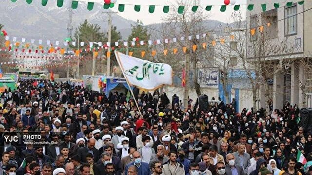 شادی‌پیمایی از حسینیه ثارالله تا گلزار شهدای یاسوج برگزار می‌شود