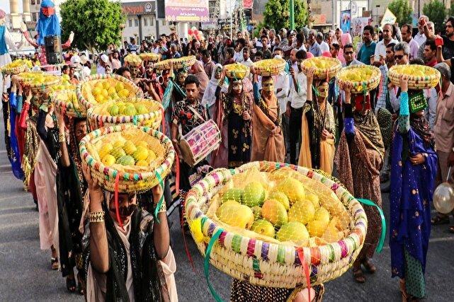 جشنواره انبه و یاسمن گل در میناب