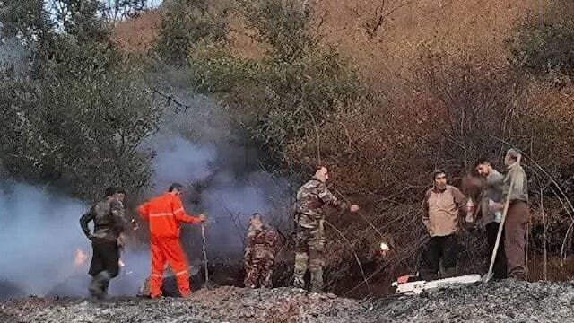 آتش‌سوزی منطقه حفاظت شده آق‌داغ خلخال مهار شد
