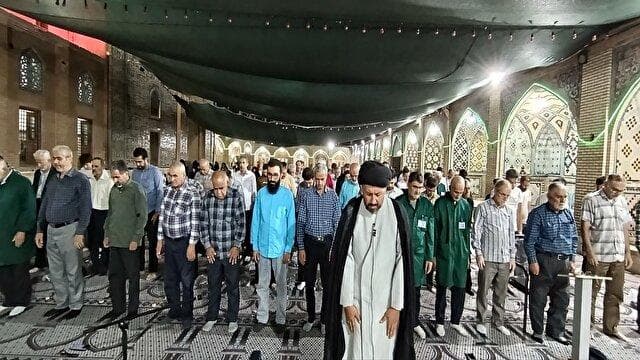 هیئت هفتگی ابن الرضا (ع)+ فیلم و تصاویر