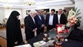 عارف با خانواده فرماندهان و دانشمندان شهید در جنگ ۱۲ روزه دیدار کرد