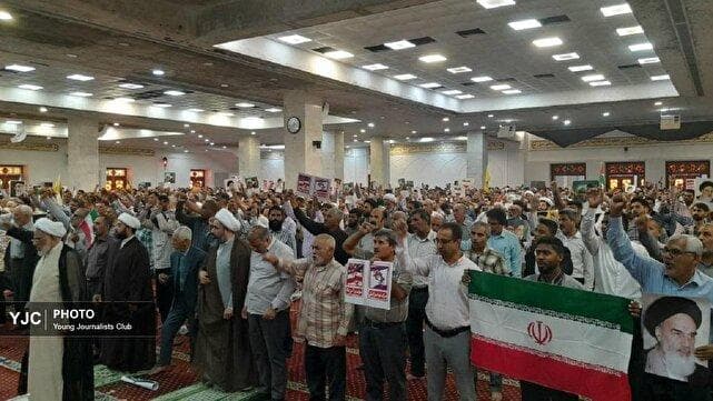 راهپیمایی جمعه‌های خشم و نصر در هرمزگان +عکس و فیلم