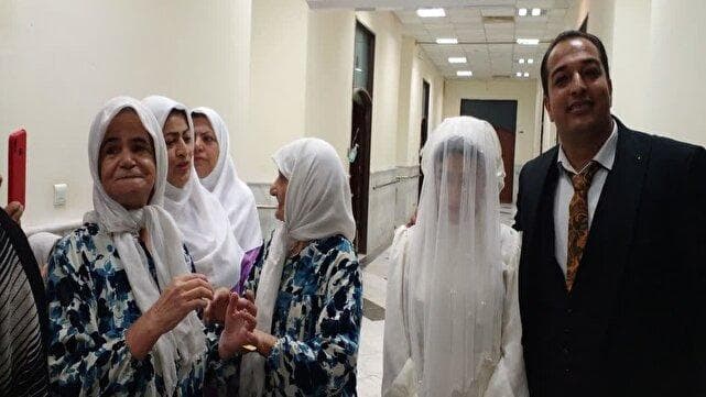 اقدام جالب زوج جوان نیشابوری درخانه سالمندان نیشابور همزمان با آغاز هفته وحدت + عکس و فیلم