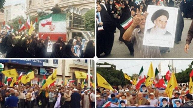 پوشش و انعکاس راهپیمایی جمعه خشم و نصر مردم گلستان از قاب رسانه استانی و شبکه های سراسری