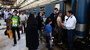 قطع کابل برق سالن مسافربری علت تاخیر قطار زاهدان به کرمان