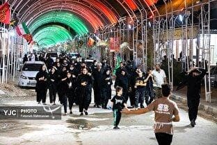 عبور زائران اربعین حسینی از مرز چذابه
