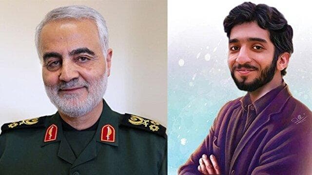 ماجرای دیدار حاج قاسم با شهید حججی + فیلم