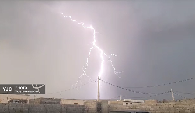 بارندگی در بشاگرد و حاجی آباد + فیلم