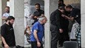 فیلم لحظه ورود تعدادی از زندانیان امنیتی به سالن اندرزگاه ۷ زندان اوین