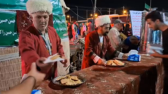 خدمات رسانی دوستداران و ارادتمندان اهل بیت به زائران اربعین