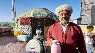 موکب اهل سنت ترکمن‌های گلستان در مهران + فیلم