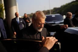 دیدار لاریجانی با رئیس‌جمهور لبنان