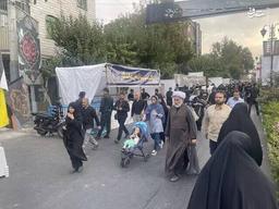 عکس/ حضور طائب در مراسم جاماندگان اربعین