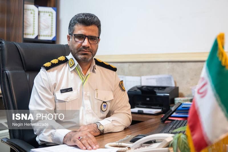هول شدن راننده جان دستفروش را گرفت