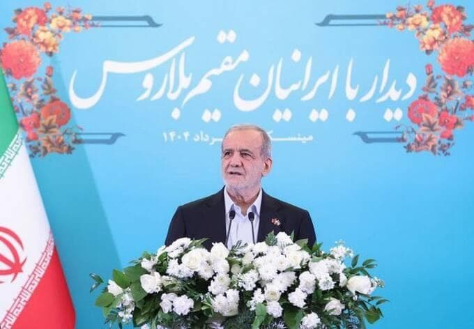 فیلم/ پزشکیان: اگر قدرت موشکی نداشتیم امروز وضع‌مان مثل غزه بود