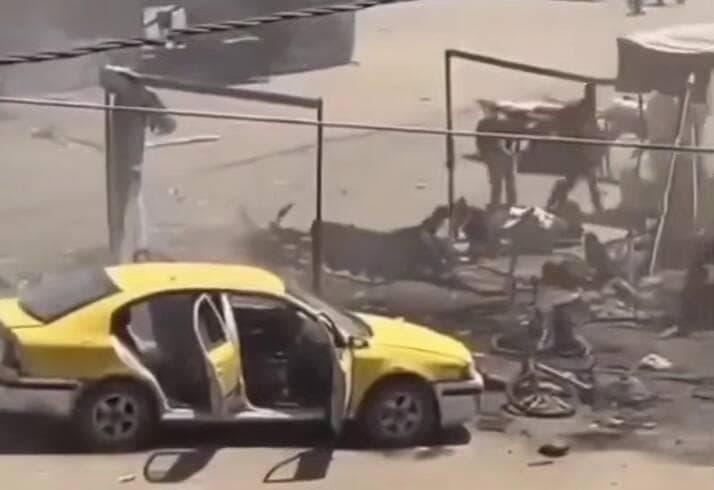 فیلم/ هدف قرار گرفتن چادر آوارگان غزه توسط صهیونیست‌ها