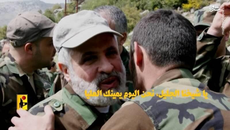 فیلم/ شیخ نعیم قاسم در لباس رزم؛ سلاحی که روح و شرف ماست
