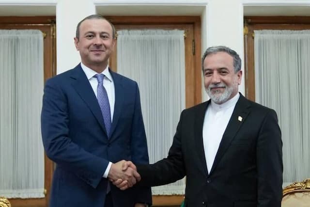 دیدار گریگوریان با عراقچی