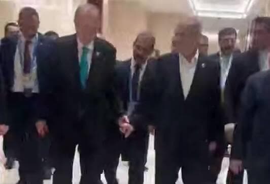 فیلم/ گفتگوی صمیمانه پزشکیان و اردوغان در چین