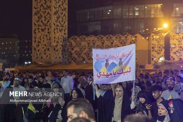 «عید بیعت» در تهران؛ شور ولایی با محوریت مبارزه با صهیونیسم