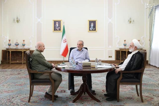 عکس/ جلسه سران قوا