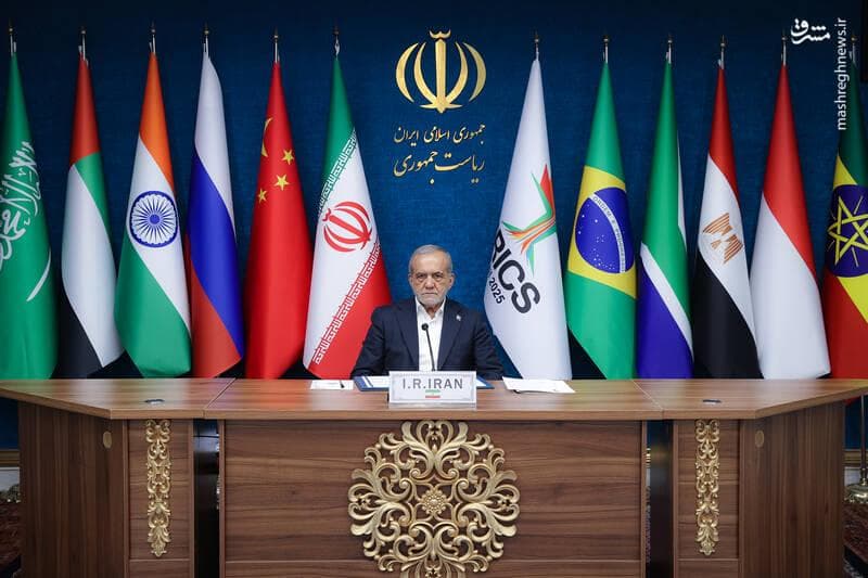 عکس/ نشست فوق‌العاده سران بریکس